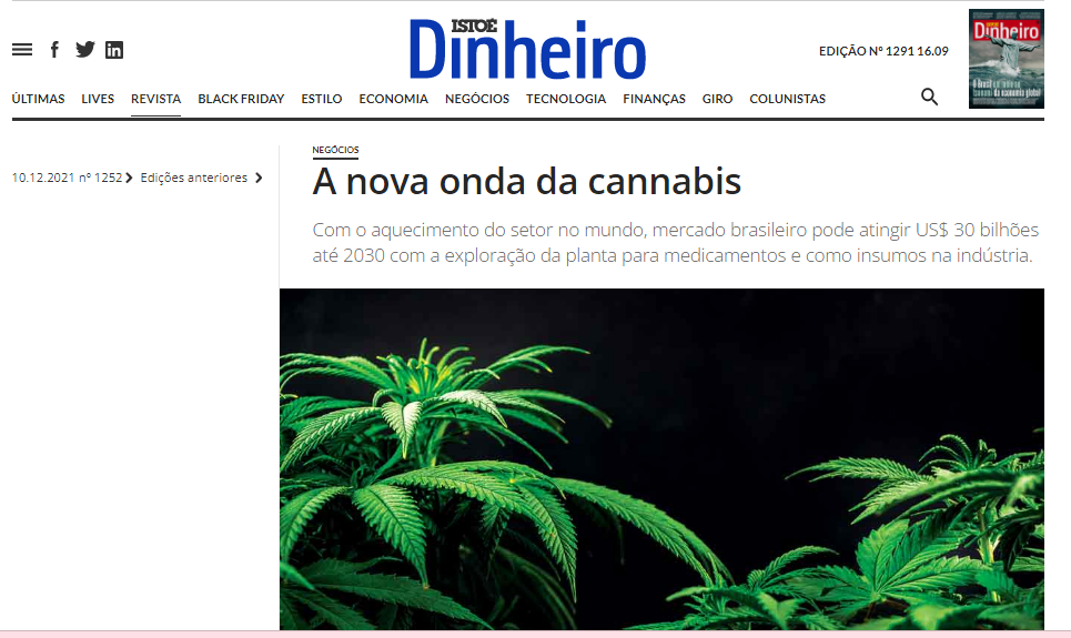 ISTO É DINHEIRO – A nova onda da cannabis
