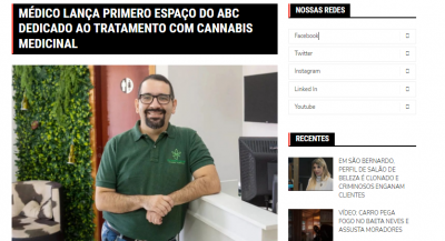 TVSBC – MÉDICO LANÇA PRIMERO ESPAÇO DO ABC DEDICADO AO TRATAMENTO COM CANNABIS MEDICINAL